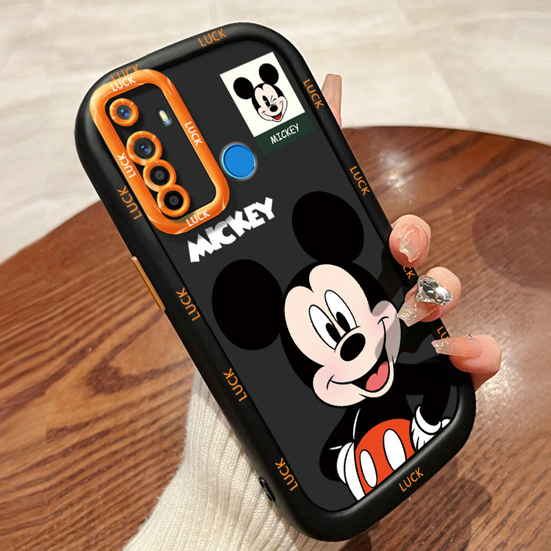 เคสสำหรับ Realme 5 5i 5s 6i C3 C3i เคสโทรศัพท์หนูซิลิโคนกันกระแทก