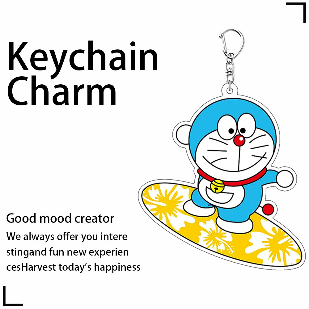 [พร้อมส่ง] พวงกุญแจ อะคริลิค Doraemon