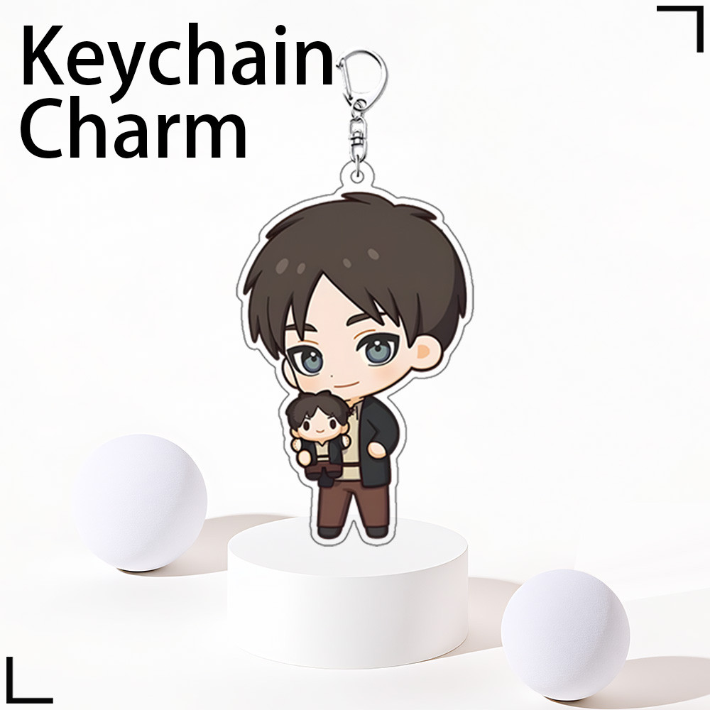 จัดส่งไว พวงกุญแจ อะคริลิค Attack on Titan งานน่ารักมาก
