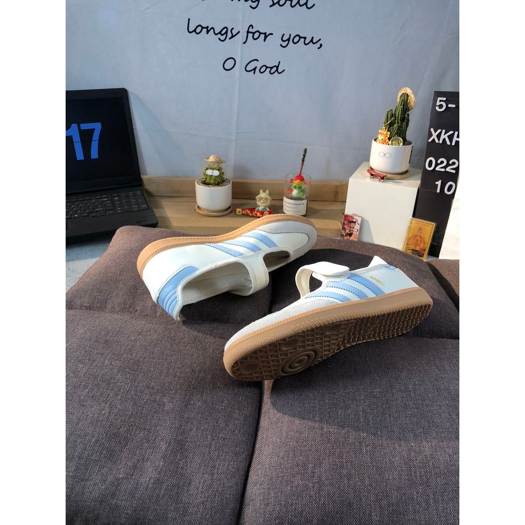 รองเท้าMary Jane แบบเรโทร สำหรับกีฬาและสวมใส่ประจำวัน สไตล์คลาสสิก JR7339