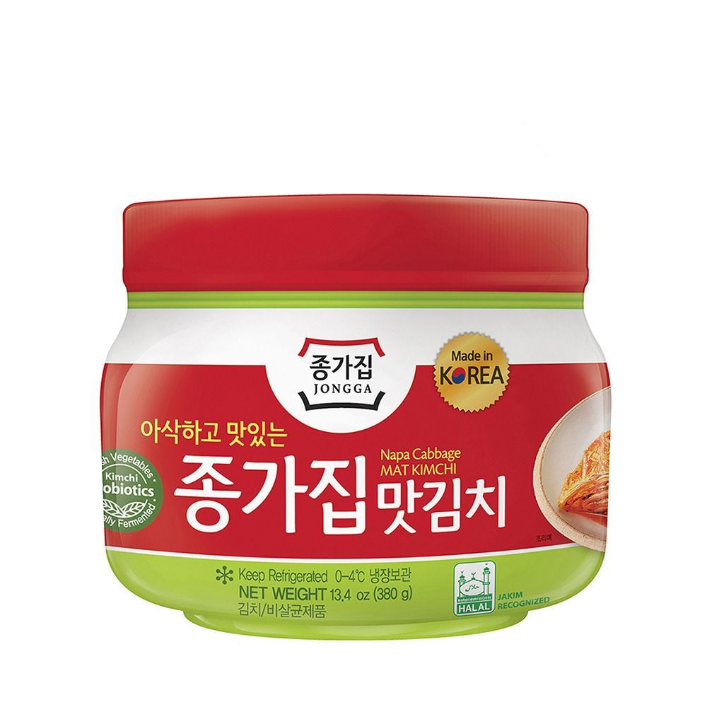 🐙 จงกา มัทคัทแคบเบจกิมจิ 380 กรัม 🐟 JONGGA MAT KIMCHI CUT CABBAGE 380 G. 🐞   🐒