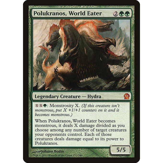 เวทมนตร์: The Gathering - Theros - Polukranos, World Eater (172)