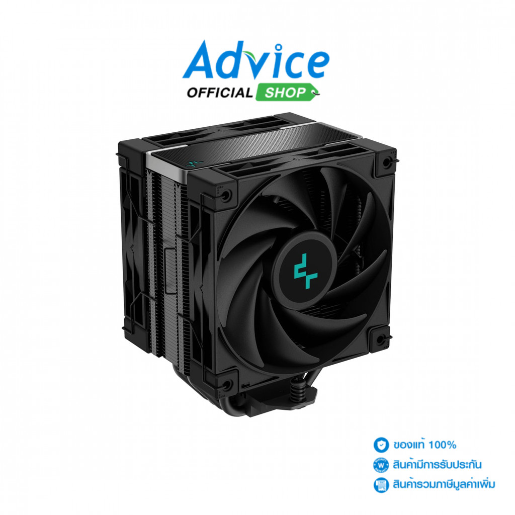 DEEPCOOL CPU COOLER AK400 ZERO DARK PLUS BLACK - A0177646