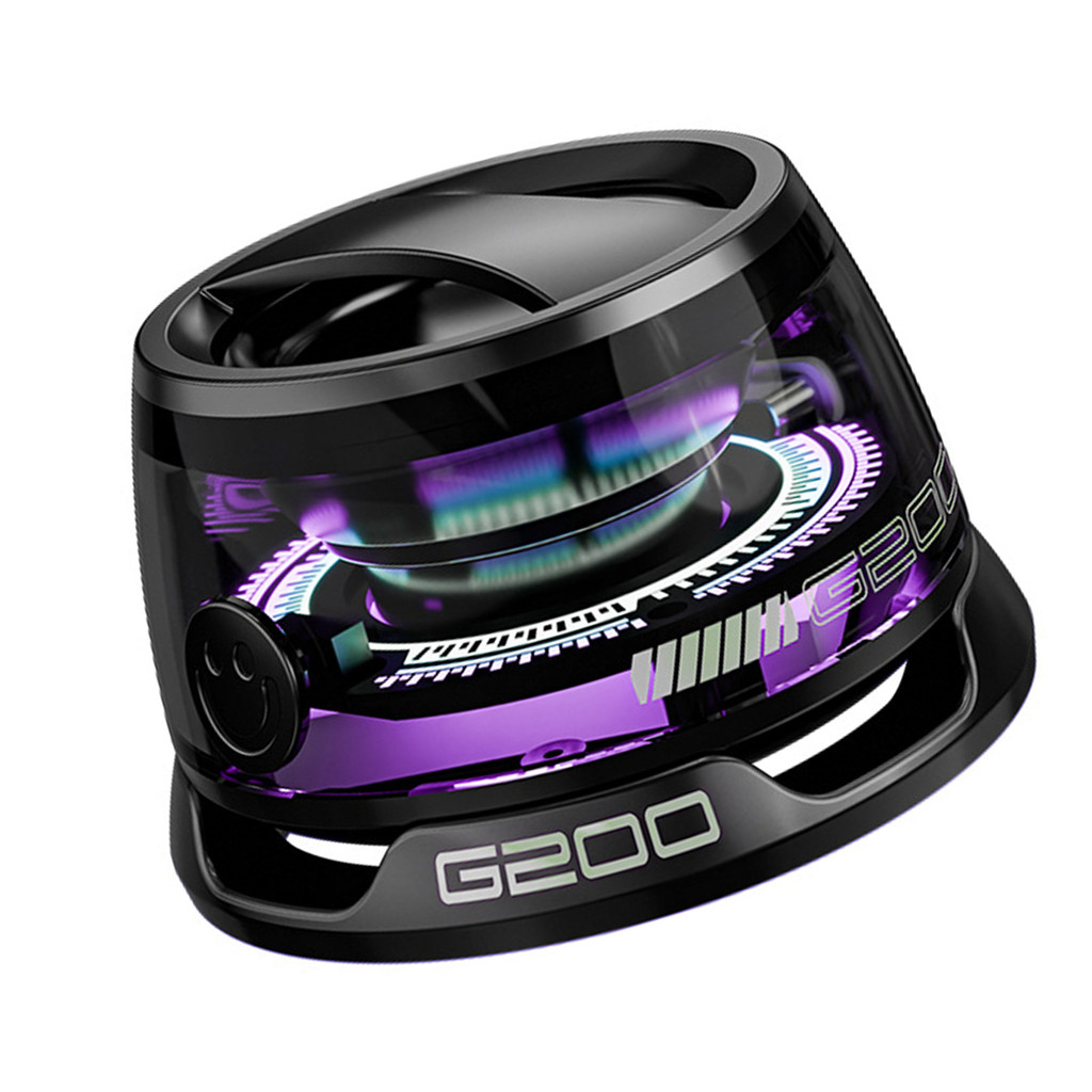 [2026 Ready Stock] G200 Magnetic BT Speaker ที่วางโทรศัพท์มือถือแบบพกพาอเนกประสงค์สําหรับพื้นผิวโลหะ