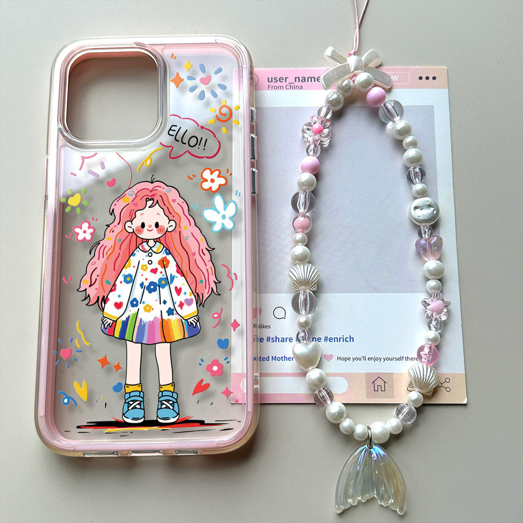 HP Girls [Shop Blouse] ไอเทมน่ารัก Vivo V60 Lite 5G Y21D Y400 V50 Lite Y29 4G Cute Softcase Ckk Uniq