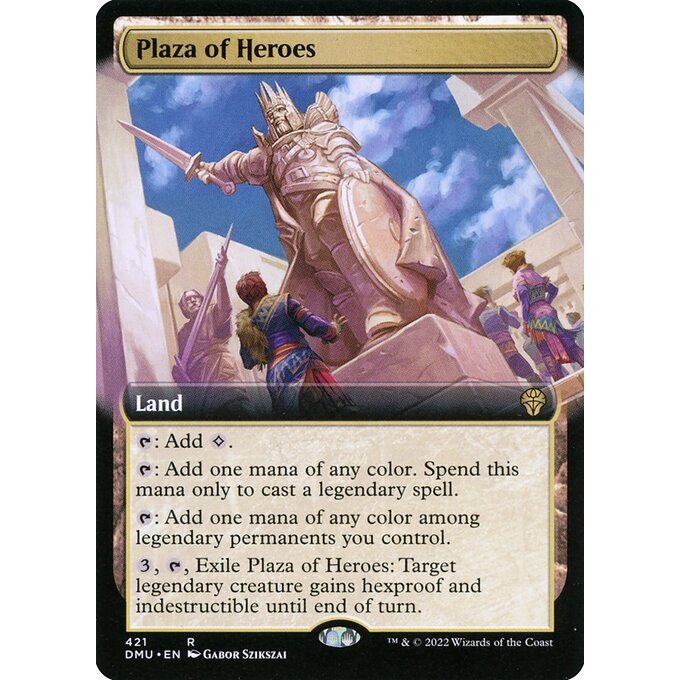เวทมนตร์: The Gathering - Dominaria United - Plaza of Heroes (421)