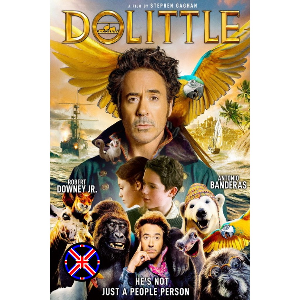 DVD Movie ต้นฉบับเสียงไทย Dolittle 2020 ด็อกเตอร์ ดูลิตเติ้ล