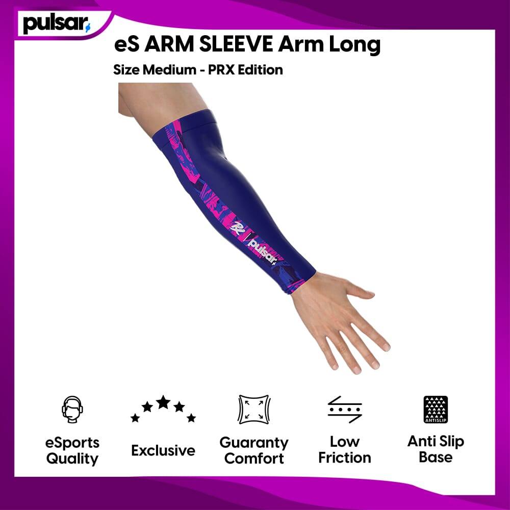Pulsar เมาส์สําหรับเล่นเกมอุปกรณ์เสริม eS ARM SLEEVE Arm ยาวขนาด Medium PRX Edition สบายไม่มีรอยต่อ 