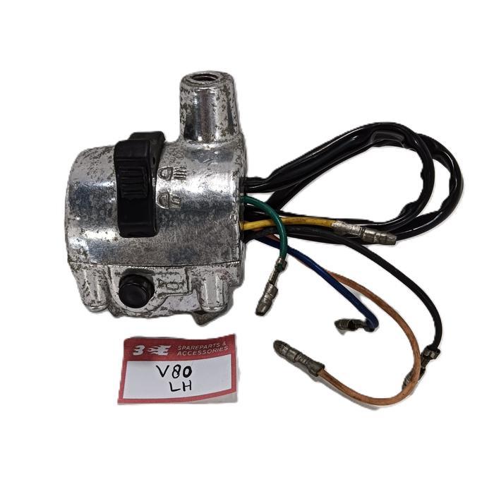 Yamaha V80 สวิตช์ซ้าย Yamaha V80 ที่วางไฟแตรหายาก