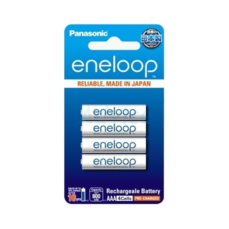 PANASONIC Rechargeable Eneloop AAA (4Pcs/Pack) - A0141150 A0141150