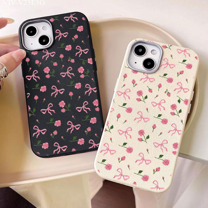 เคส Silicone For VIVO V29 V27 V25 V25E V23E Pro 4G 5G เคสโทรศัพท์ เคสวีโว่ เคสนิ่ม ลายผิว Phone Case PW