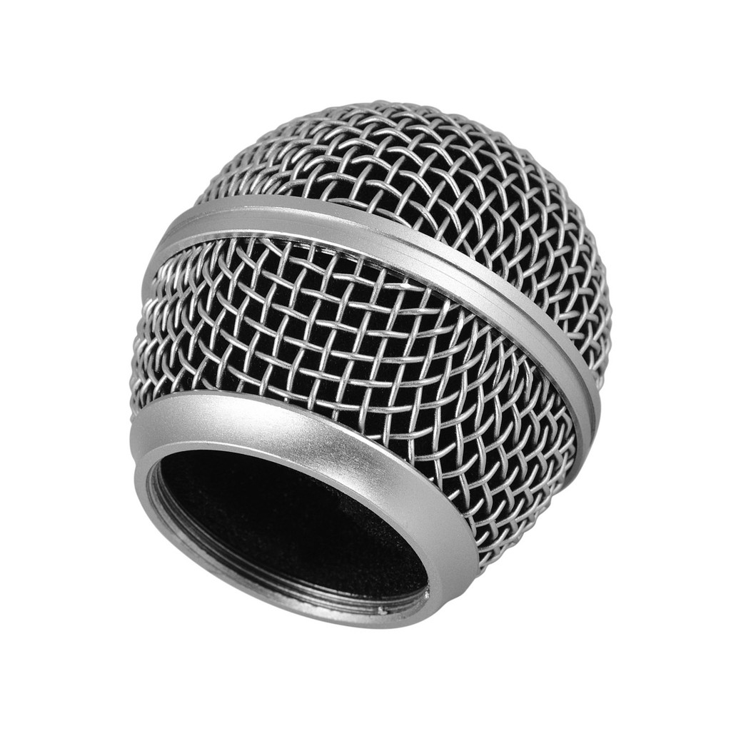 [Gamedada-Fast Ship] ไมโครโฟน Grille Mic Replacement Ball Head เข้ากันได้กับ Shure SM58/SM58S/SM58LC