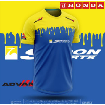 Spoon Sports TShirt เสื้อไมโครไฟเบอร์