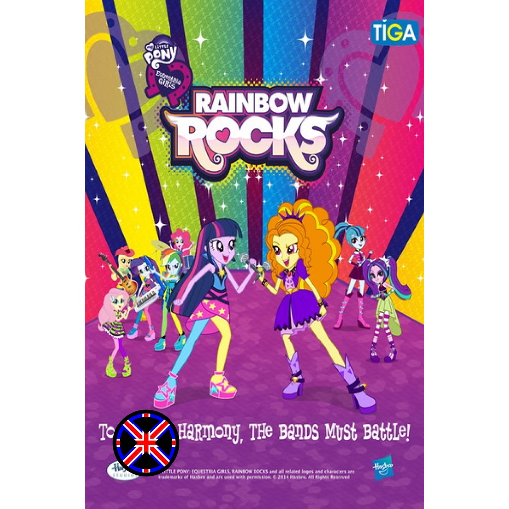 DVD Cartoon ระบบเสียงไทย My Little Pony Equestria Girls - Rainbow Rocks (2014) ก๊วนสาวร็อคแห่งอเควสเทรีย