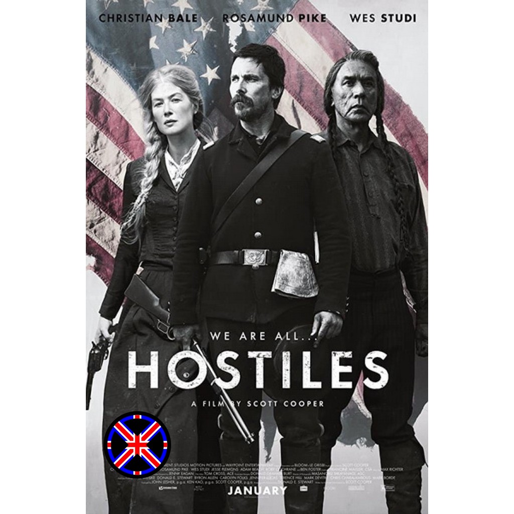 ดีวีดี หนัง Hostiles (2017) คนเถื่อนแดนทมิฬ
