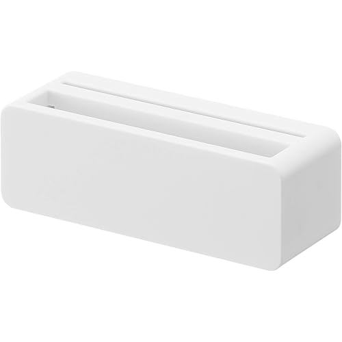 Yamazaki Magnetic Toothpaste Tube Holder White W8.1 x D2.9 H2.7cm Mist Floating Storage Waste Free S