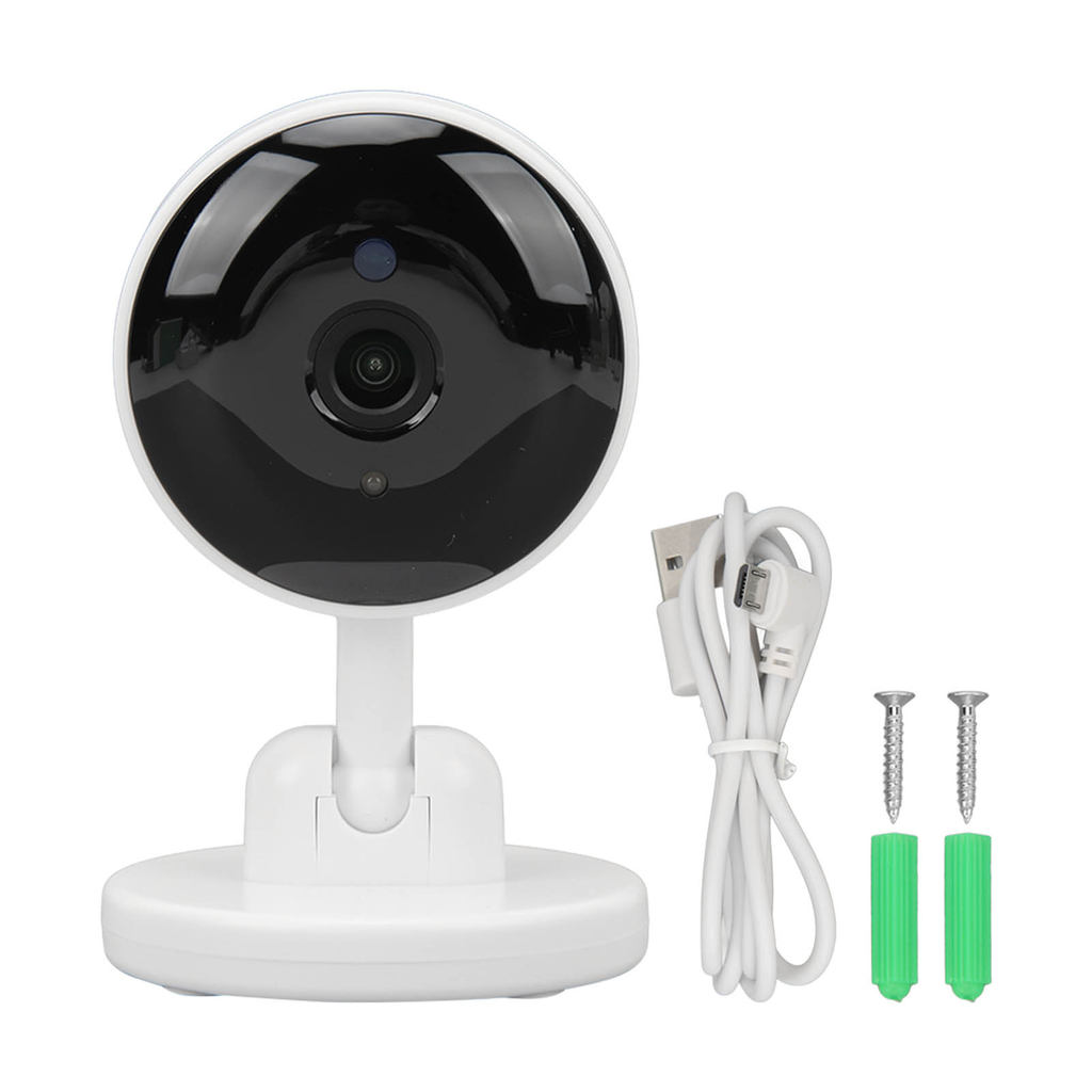 กล้องรักษาความปลอดภัยบ้าน WiFi 3MP HD Motion Detection Night Vision 2 Way Talk Baby Pet Monitoring ไ