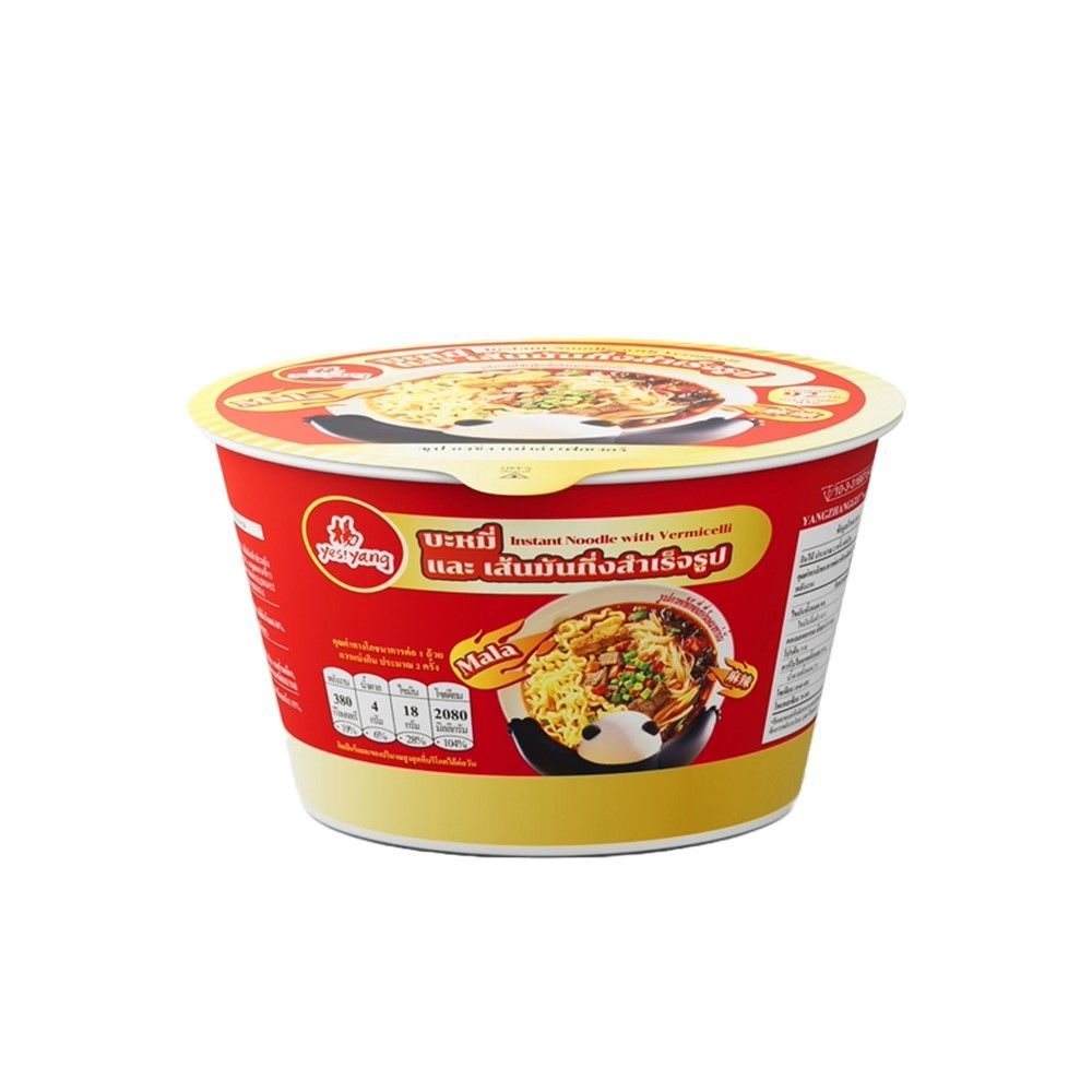 🍨 หยางจางกุ้ย บะหมี่และเส้นมัน รสซุปฉงชิ่งหม่าล่า 92 กรัม ☕ YANGZHANGGUI NOODLE VERMICELLI CHONGQING