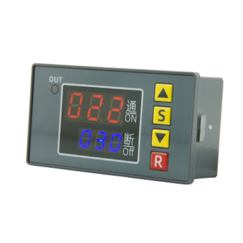 Taomath T3231 ตัวควบคุมการควบคุมเวลาที่ตั้งโปรแกรมได้ Digital Delay 1-way รีเลย์สวิตช์ Active Output
