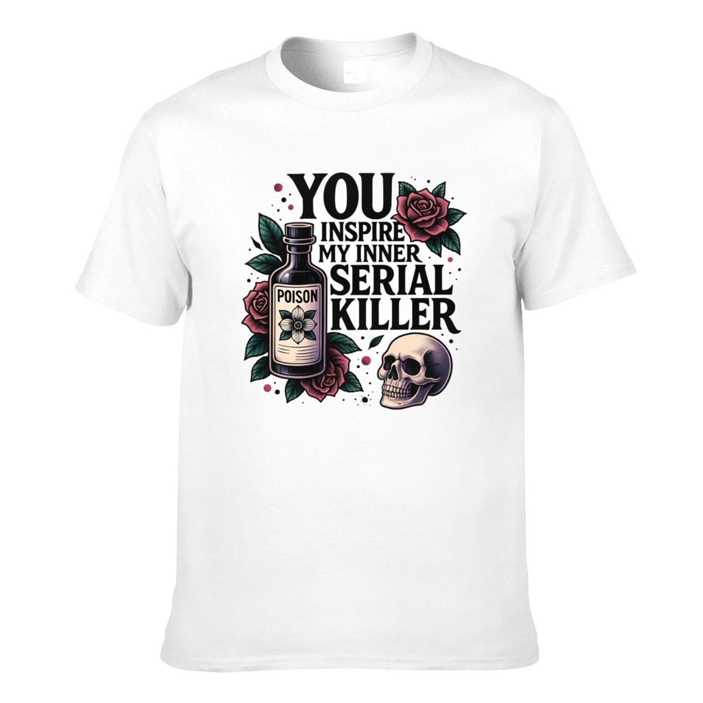 คุณภาพดี You Inspire My Inner Serial Killer สปีกี้ ซีซัน เสื้อยืดผู้ชาย