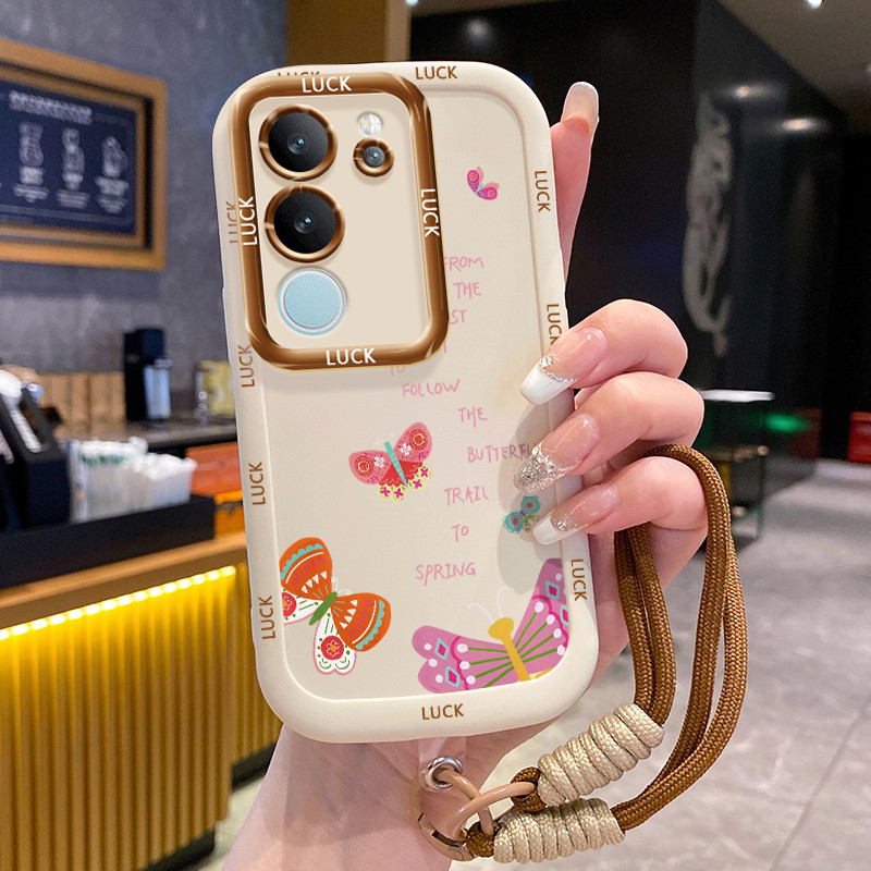 เคส VIVO V29 5G V29E 5G V29 Pro 5G สร้างสรรค์พร้อมเชือกเส้นเล็ก