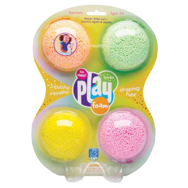 Asia Books สินค้า PLAYFOAM - 4 PACK SPARKLE