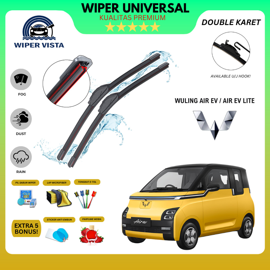 Wuling Air Ev ที่ปัดน้ําฝนกระจกรถยนต์คู่ฟรี 5 โบนัส