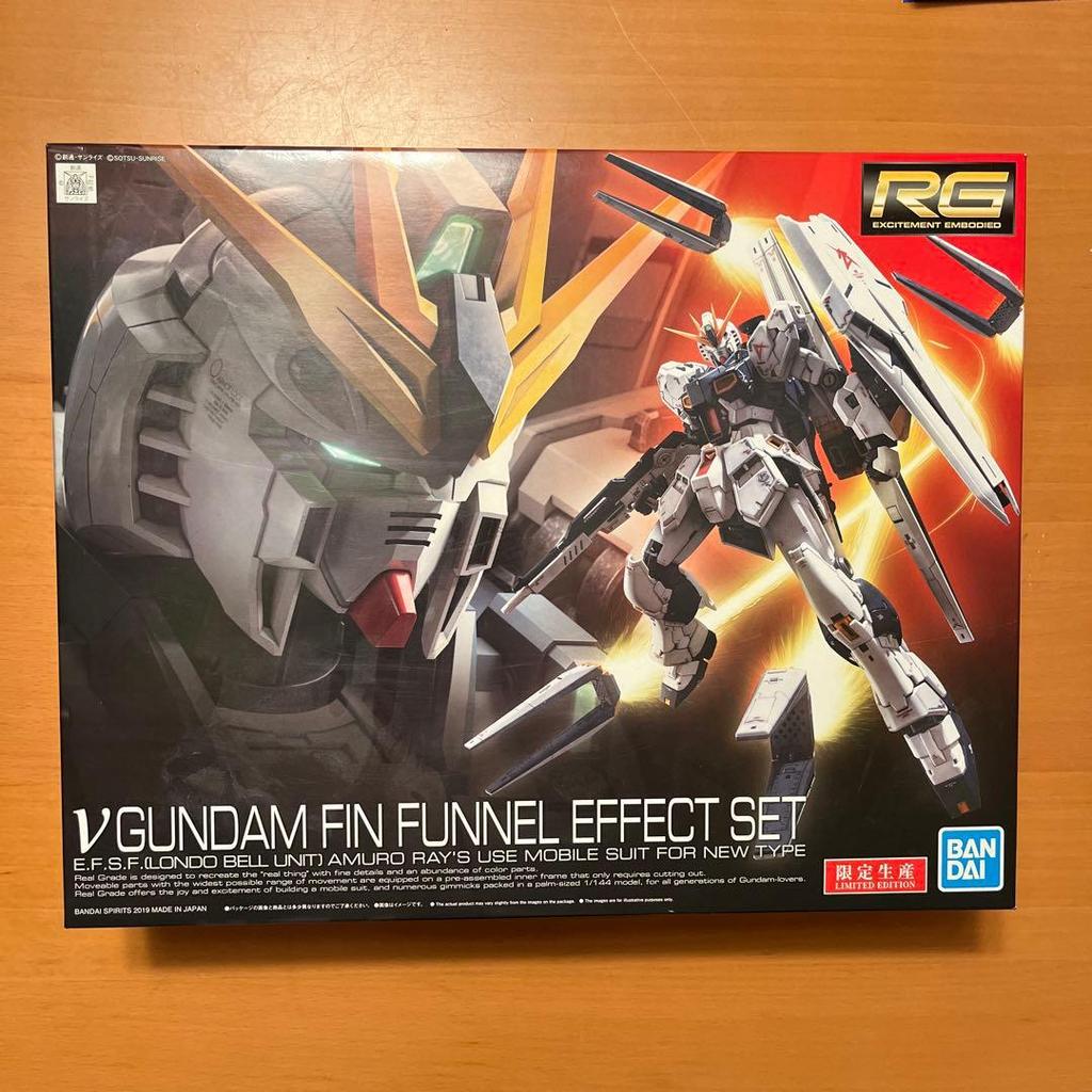 【Direct from Japan】Bandai Nu Gundam Fin Funnel Effect Set RG【Japan Exclusive】