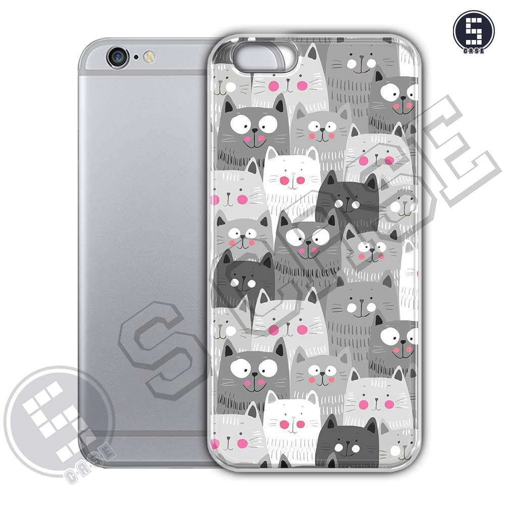เคสสําหรับ iPhone 6 Plus iPhone 6s Plus หลายรุ่น SLC02 Love Cats