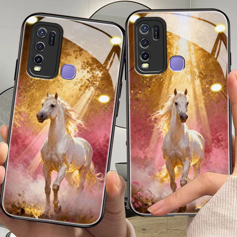 Horse Casing for vivo Y30/i,y31,y33/s/t,y35,y36,y39,y50,y51/a,y55,y66,y67,y72,y76/y2,y74,y32,y77,y2,