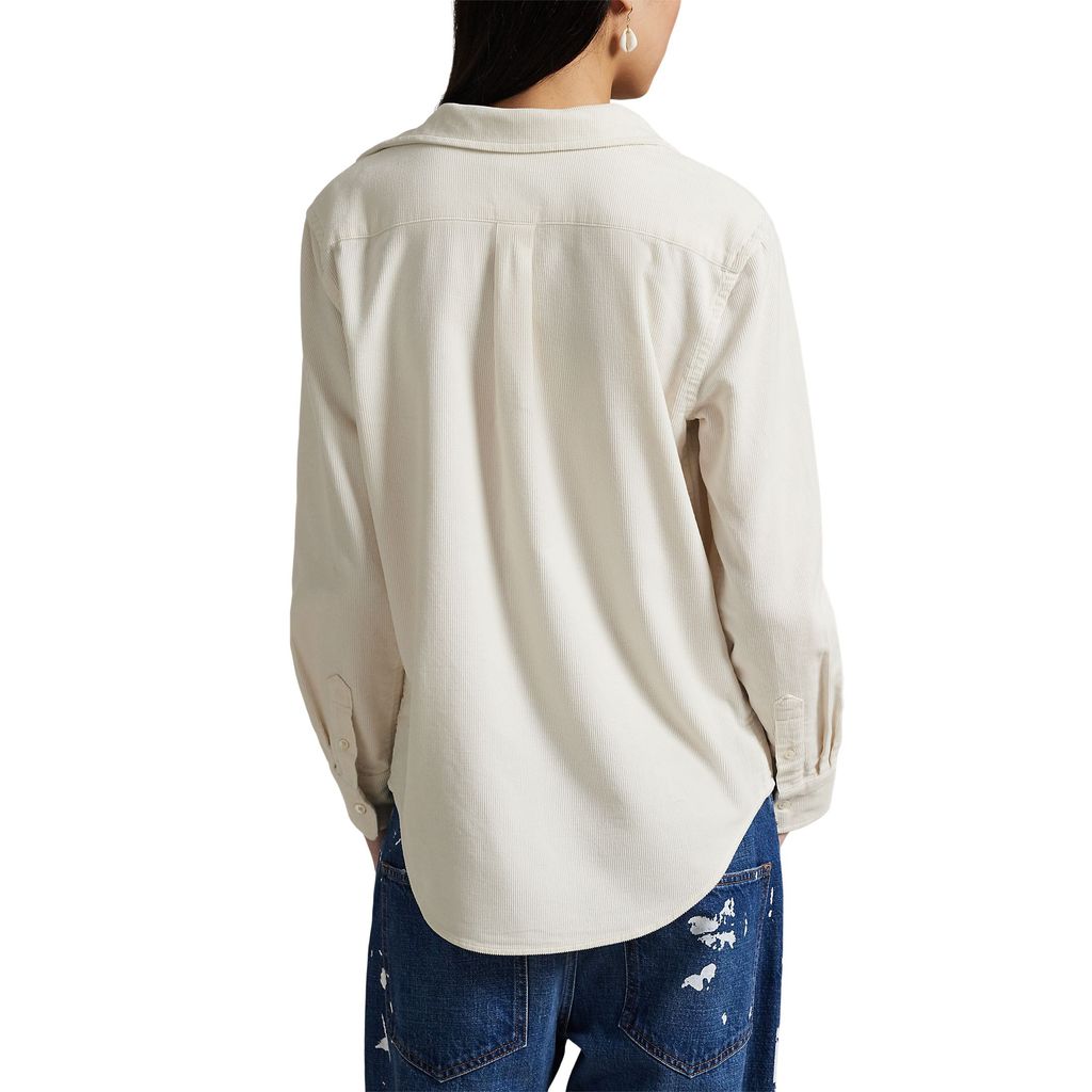 Polo Ralph Lauren เสื้อเชิ้ตผู้หญิง รุ่น WMPOSHTNDO20988 สีขาว - รูปที่ 2