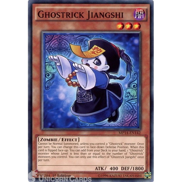 Yugioh! การ์ด - MP14-EN142 - Ghostrick Jiangshi