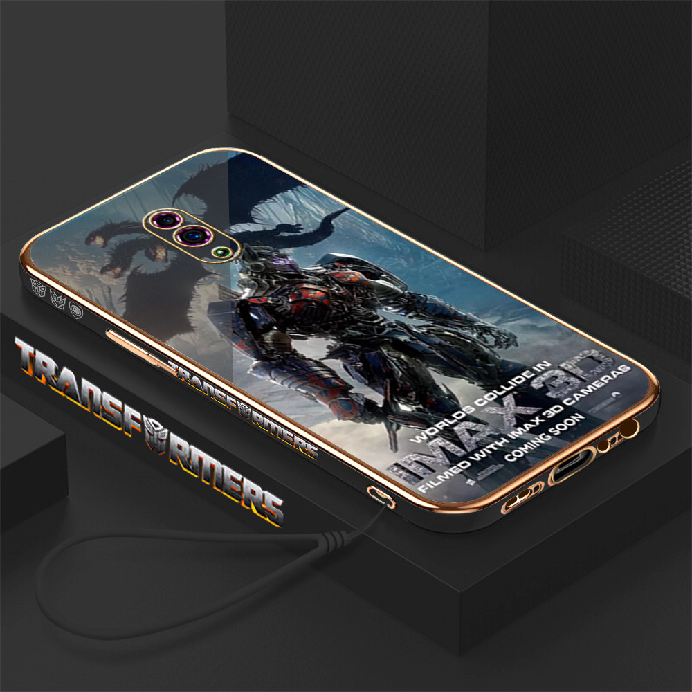 LOKAL [จัดส่งในพื้นที่] OPPO Reno 3 4 4f 5 5k 6 7 7z 8 8T 8Z 4G 11F 13FS 5G Casing HP Optimus Prime 