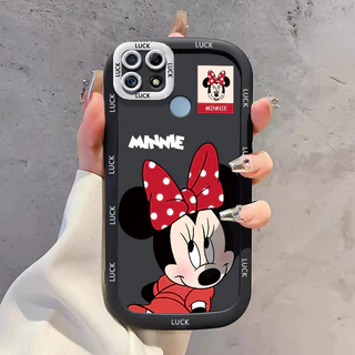เคสสำหรับ Realme C12 C25 C25s C21Y C25Y Narzo 20 30A 50A เคสโทรศัพท์หนูซิลิโคนกันกระแทก