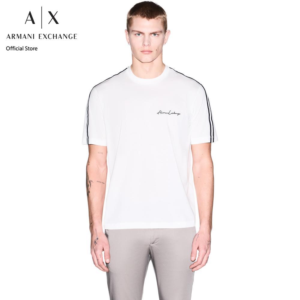 Armani Exchange เสื้อยืดผู้ชาย รุ่น 8NZTSG-ZJ9AZ-U1074 สีขาว