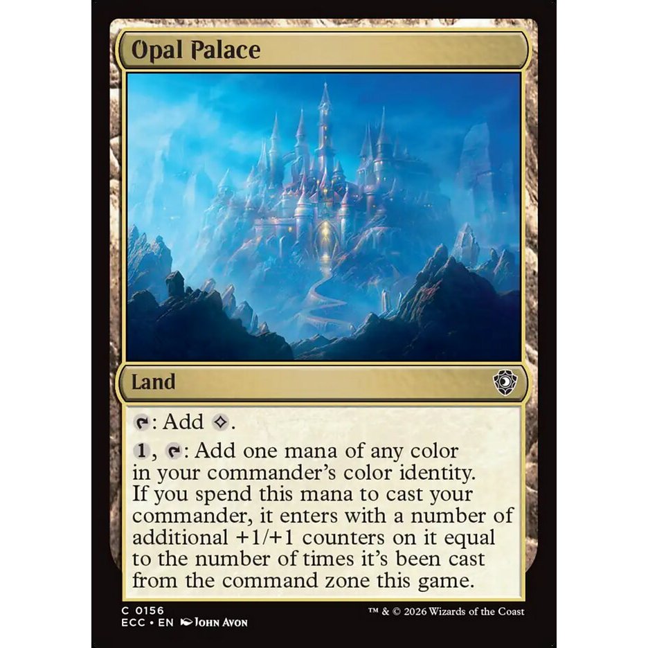 Opal Palace การ์ด Magic the Gathering [MTG] ของแท้