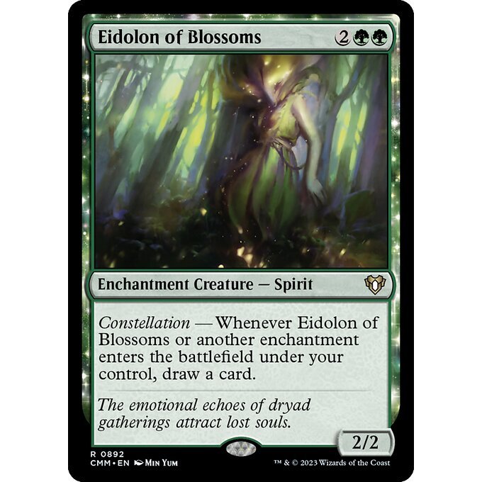 เวทมนตร์: The Gathering - ผู้บัญชาการ Masters - Eidolon of Blossoms (892)