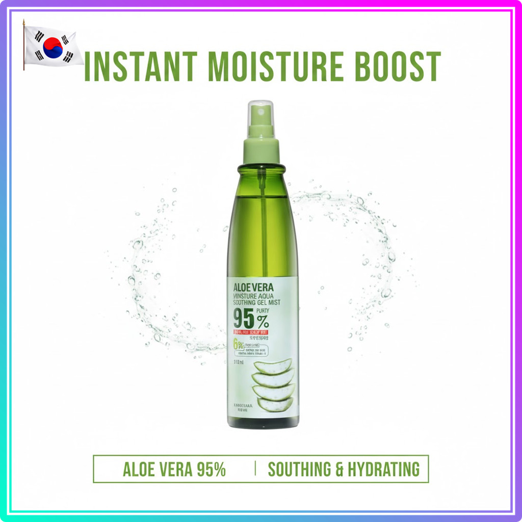 [KWAILNARA]ALOEVERA MOISTURE AQUA SOOTHING GEL MIST 310ML