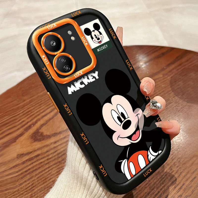 เคสสำหรับ Xiaomi Redmi 13C เคสโทรศัพท์หนูซิลิโคนกันกระแทก