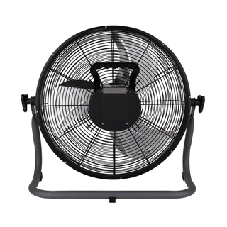 พัดลมเหล็กโซลาร์เซลล์ 15 นิ้ว พร้อมแบตเตอรี่ครบชุด GIANTTECH รุ่น SL-TQ16 สีเทา