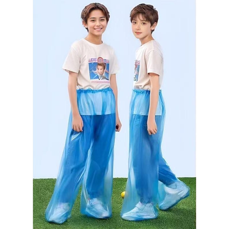 กางเกงทนน้ำฝน สำหรับเดินป่า สวมใส่ง่ายทั้งเด็กและผู้ใหญ่