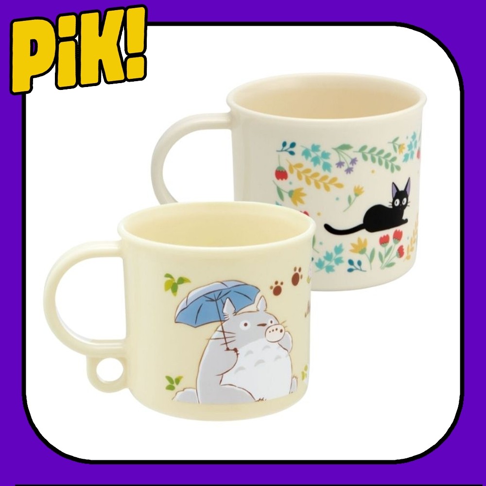 <SKATER> Totoro,KI จัดส่ง JIJI Kids Safe Plastic Cup 200ml KE5AAG