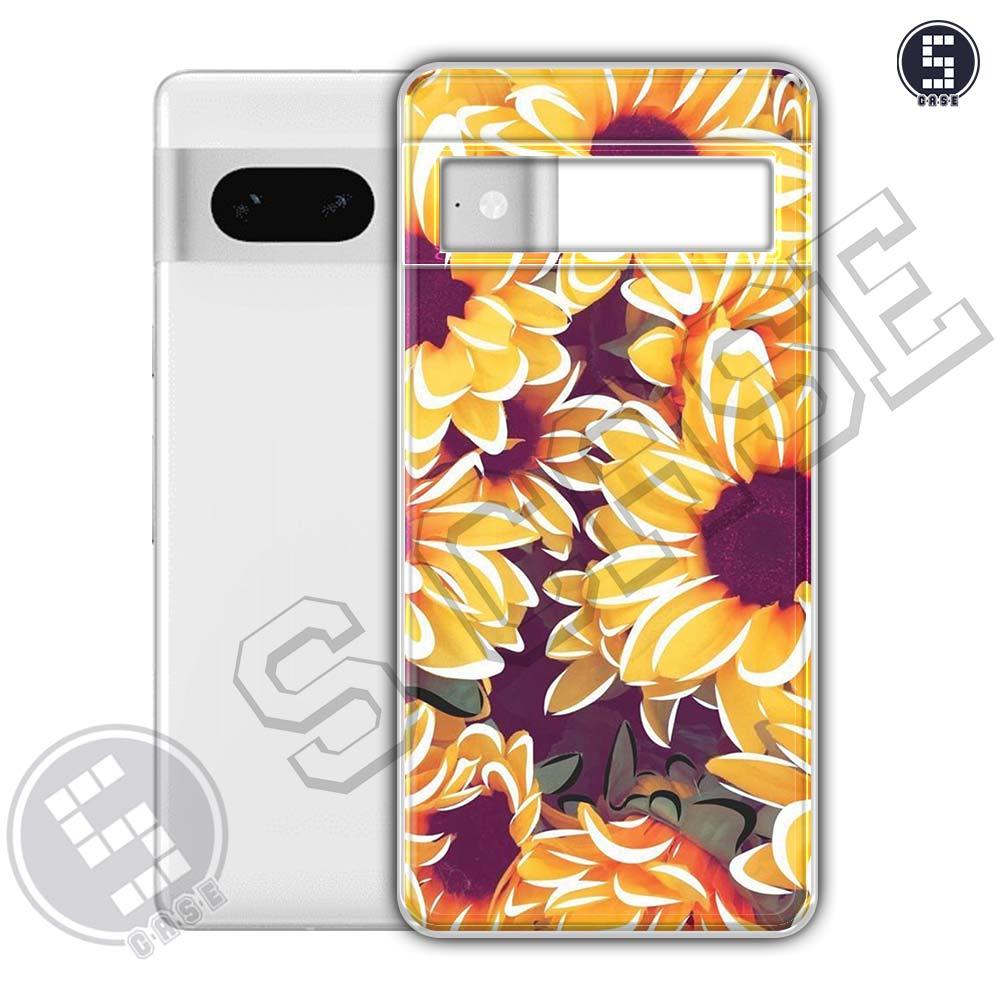 เคสสําหรับ Google Pixel 7 Pro Pixel 7A Pixel 7 หลายรุ่น SLC09 Flower Art
