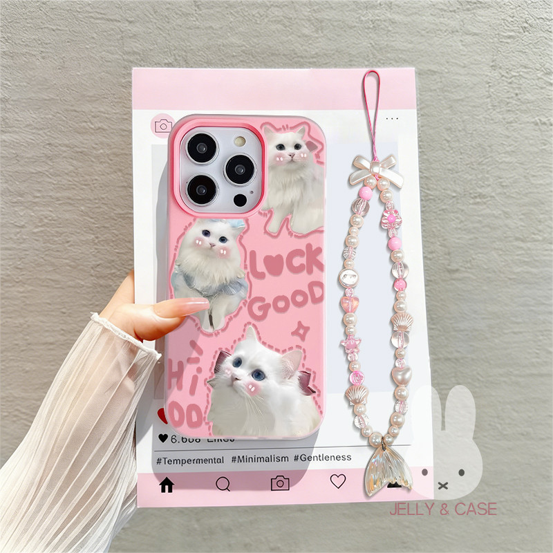 GANTUNGAN 2 In 1 Lucky Cat Jelly Lanyard Vivo Y400 Y05 V70 Fe Y21D V60 Lite Iqoo Z10 Lite Z10R 5G Y2