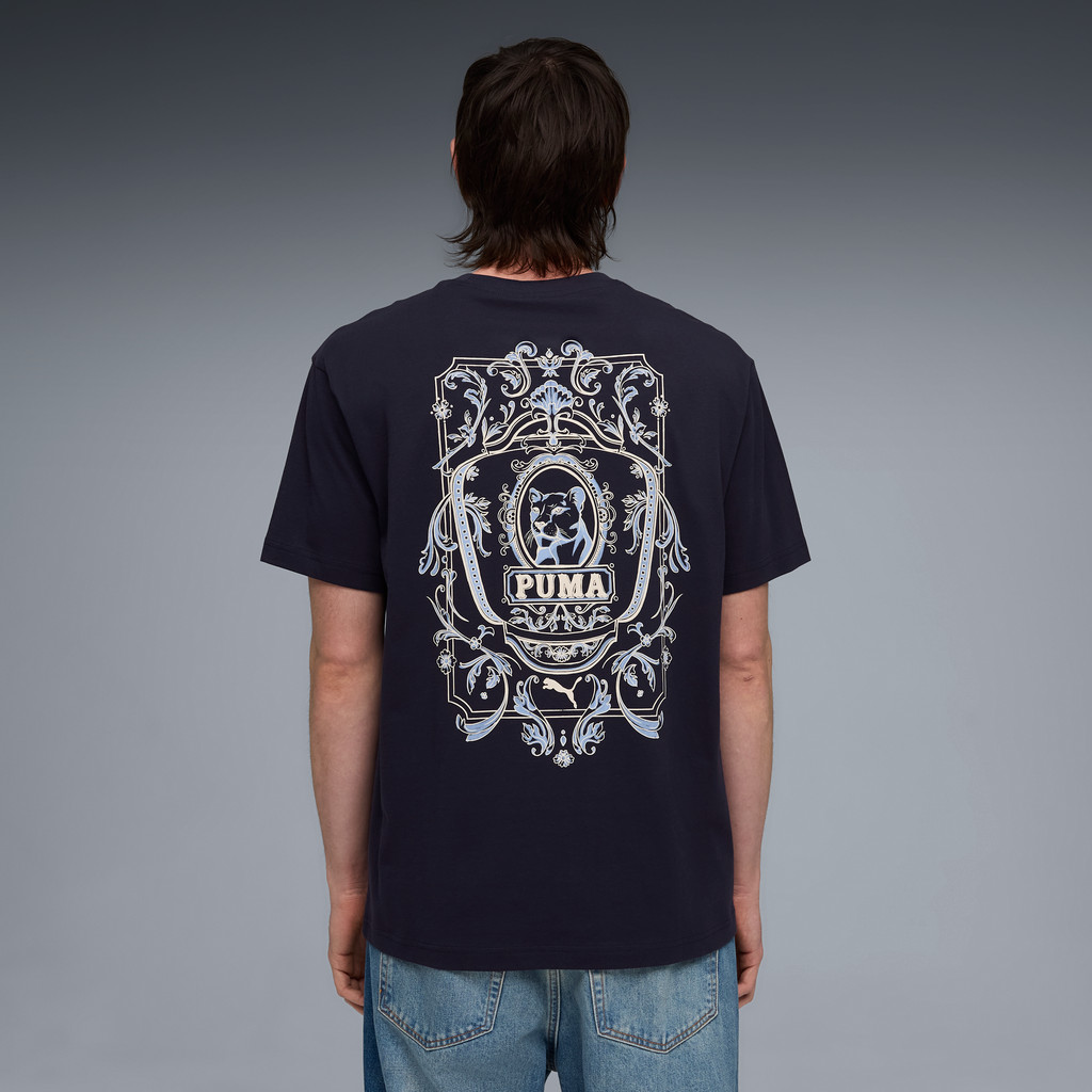 PUMA Prime/Select Graphic Relaxed Tee Men สีฟ้า - 63443716 — صورة 4
