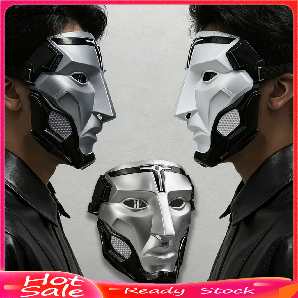 [COD]☃Squad Jailer พลาสติกคอสเพลย์สําหรับปาร์ตี้ฮาโลวีนบทบาทเล่น Prop สําหรับผู้ใหญ่เด็กสนุกเครื่องแ