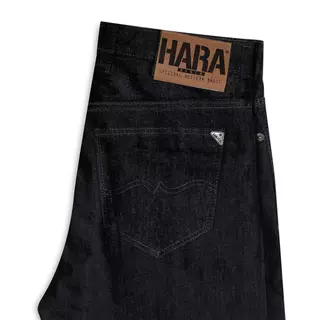 HARA HMR1-9016-02 Midnight Wide Regular fit jeans กางเกงยีนส์ มิดไนท์ ด้ายเทา ขากระบอก 9 นิ้ว Midnight Classic