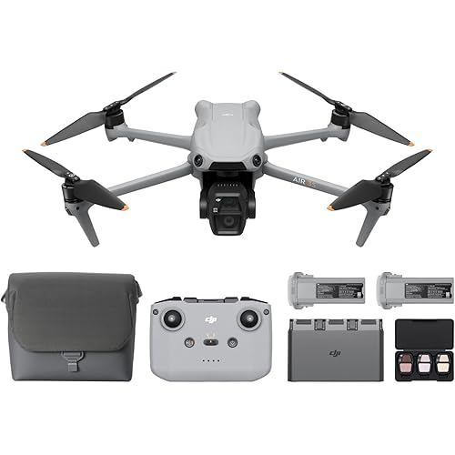 DJI Air 3S Fly More Combo RC-N3 included Camera Drone with 1" CMOS wide-angle & medium telephoto 4K/