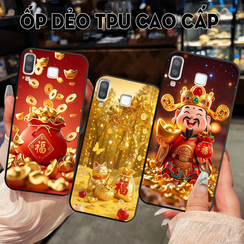 เคส Samsung A8 Star / A9 Star พิมพ์ลายถุงเงินนําโชคล่าสุด