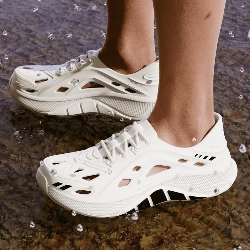 FOYA SHOES 2026 ใหม่ผู้ชายรองเท้ากีฬายาง INS ยอดนิยม 3 ซม. ลื่นกลิ่นทนสบาย 04568 - รูปที่ 4